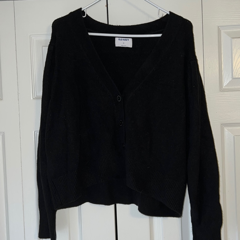 Old Navy Cropped Button Down Cardigan
